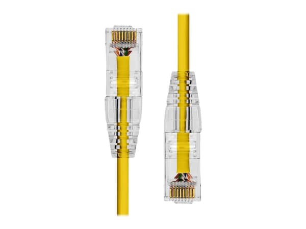 ProXtend Ultra Slim - Koblingskabel - RJ-45 (hann) til RJ-45 (hann) - 25 cm - 3.6 mm - UTP - CAT 6 - halogenfri, formstøpt, uten hindringer, flertråd
