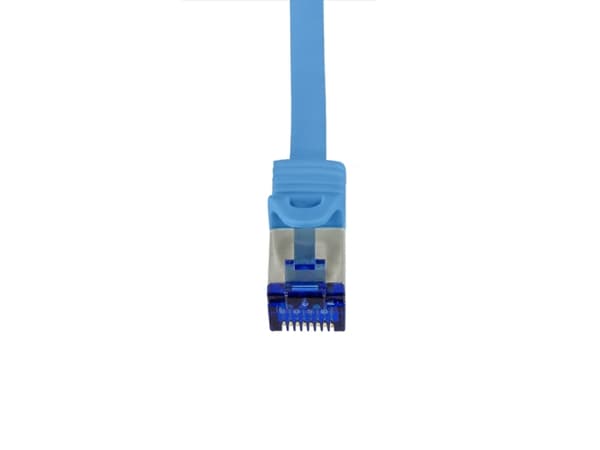 LogiLink C6A016S, 0,25 m, Cat6a, S/FTP (S-STP), RJ-45, RJ-45, Blå