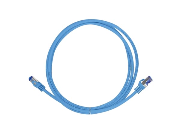 LogiLink C6A016S, 0,25 m, Cat6a, S/FTP (S-STP), RJ-45, RJ-45, Blå