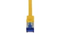 Miniatyrbild 4 av 5: LogiLink Professional Ultraflex - Patch-kabel - RJ-45 (hane) till RJ-45 (hane) - 25 cm - 6 mm - S/FTP - CAT 7 (kabel)/CAT 6a (kontakter) - halogenfri