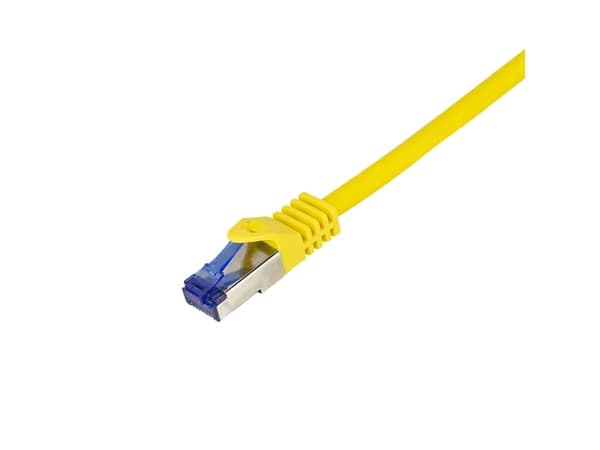 LogiLink Professional Ultraflex - Patch-kabel - RJ-45 (hane) till RJ-45 (hane) - 25 cm - 6 mm - S/FTP - CAT 7 (kabel)/CAT 6a (kontakter) - halogenfri