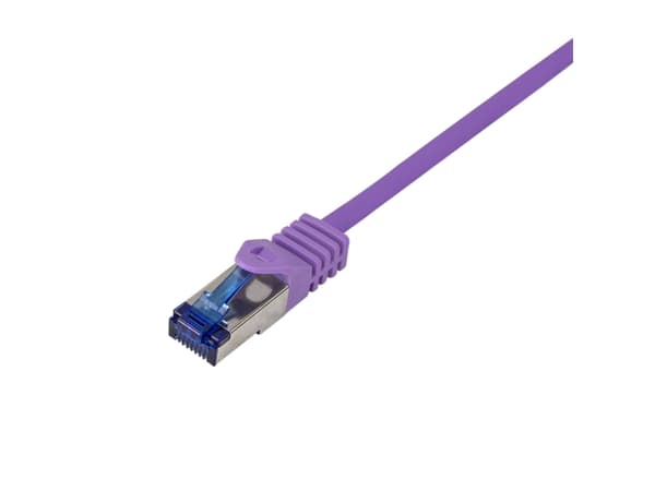 LogiLink Professional Ultraflex - Patch-kabel - RJ-45 (hane) till RJ-45 (hane) - 15 m - 6 mm - S/FTP - CAT 7 (kabel)/CAT 6a (kontakter) - halogenfri,