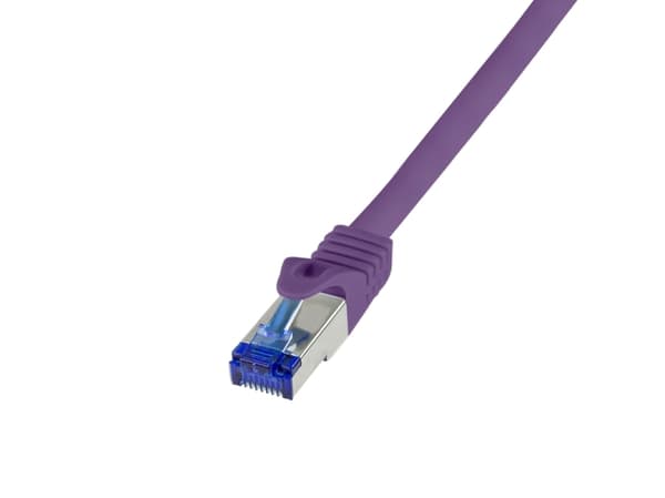 LogiLink Professional Ultraflex - Patch-kabel - RJ-45 (hane) till RJ-45 (hane) - 15 m - 6 mm - S/FTP - CAT 7 (kabel)/CAT 6a (kontakter) - halogenfri,