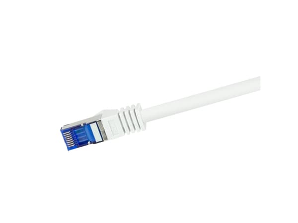 LogiLink C6A111S, 20 m, Cat6a, S/FTP (S-STP), RJ-45, RJ-45, Hvit