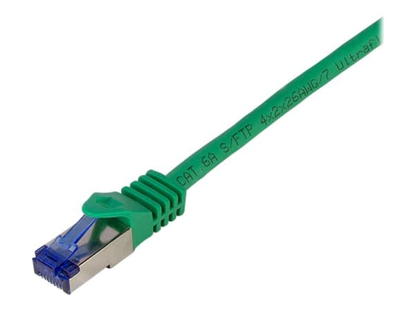 LogiLink C6A095S, 10 m, Cat6a, S/FTP (S-STP), RJ-45, RJ-45, RJ-45