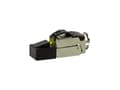 Pikkukuva 1 / 5: LogiLink MP0081, RJ45, Musta, Metallinen, Uros, Suora, Metalli, Muovi, Cat8.1