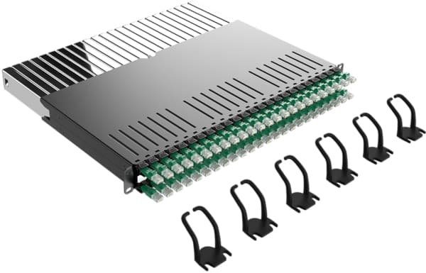 PATCHBOX P36STPXC6AX24G, 0,8 m, Cat6a, U/FTP (STP), RJ-45, RJ-45, Grønn