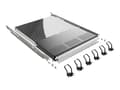 Miniatyrbild 1 av 5: PATCHBOX PLUS+ - Kabelindragningssystem - CAT 6a - STP - RAL 9005