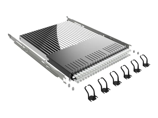 PATCHBOX PLUS+ - Kabeltrekksystem - CAT 6a - STP - RAL 9005