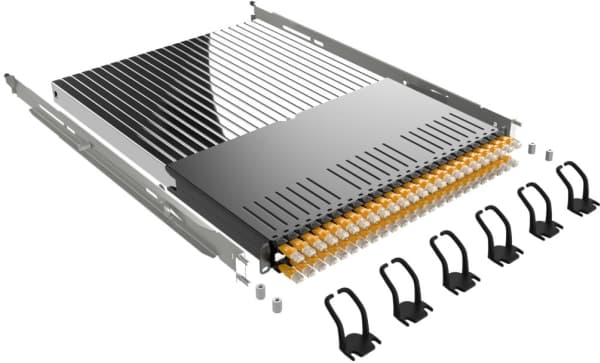 PATCHBOX PLUS+ - Kaapelihyllyjärjestelmä - RAL 9005