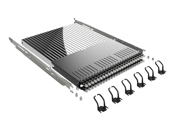 PATCHBOX PLUS+ - Kabelindragningssystem - CAT 6a - STP - RAL 9005