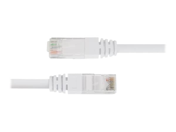 DELTACO U/UTP Cat6 patchkabel, LSZH, 1m, vit