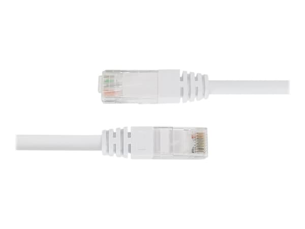 DELTACO U/UTP Cat6 patchkabel, LSZH, 1m, vit