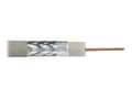 Miniatyrbilde 1 av 4: DIGITUS Professional - Samlet kabel - 500 m - 5 mm - koaksial - RG-6 - hvit