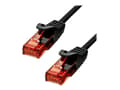 Miniatyrbilde 1 av 5: ProXtend - Koblingskabel - RJ-45 (hann) til RJ-45 (hann) - 75 cm - 6 mm - UTP - CAT 6 - halogenfri, uten hindringer, flertrådet - svart