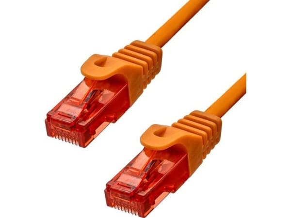 ProXtend 6UTP-05O, 5 m, Cat6, U/UTP (UTP), RJ-45, RJ-45, Orange