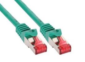 RNS® Patchkabel mit Rastnasenschutz, Cat. 6, S/FTP, PiMF, PVC, 250MHz, grün, 30m, Good Connections (8060-300G)
