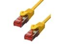 Miniatyrbilde 3 av 5: ProXtend - Koblingskabel - RJ-45 (hann) til RJ-45 (hann) - 30 cm - 5.8 mm - foliebelagt uskjermet tvinnet kabelpar (F/UTP) - CAT 6 - halogenfri, uten
