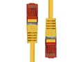 Miniatyrbilde 4 av 5: ProXtend - Koblingskabel - RJ-45 (hann) til RJ-45 (hann) - 30 cm - 5.8 mm - foliebelagt uskjermet tvinnet kabelpar (F/UTP) - CAT 6 - halogenfri, uten