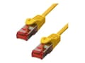 Miniatyrbilde 1 av 5: ProXtend - Koblingskabel - RJ-45 (hann) til RJ-45 (hann) - 30 cm - 5.8 mm - foliebelagt uskjermet tvinnet kabelpar (F/UTP) - CAT 6 - halogenfri, uten