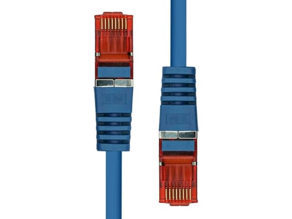 ProXtend - Koblingskabel - RJ-45 (hann) til RJ-45 (hann) - 5 m - 5.8 mm - foliebelagt uskjermet tvinnet kabelpar (F/UTP) - CAT 6 - halogenfri, uten h
