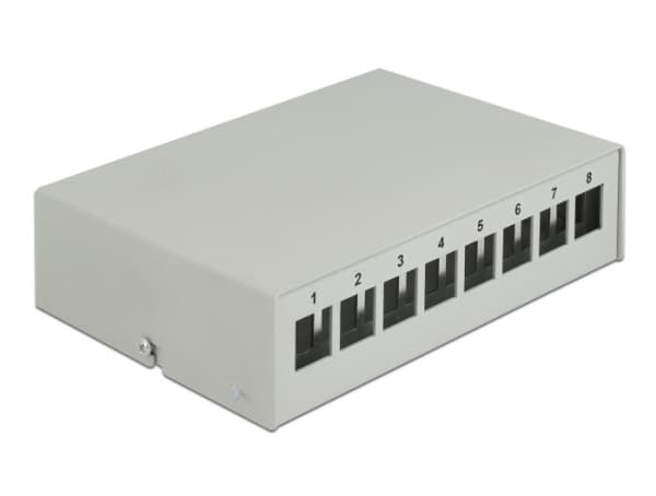 DeLOCK 43412, Harmaa, Metalli, 112,5 mm, 158,5 mm, 45,2 mm