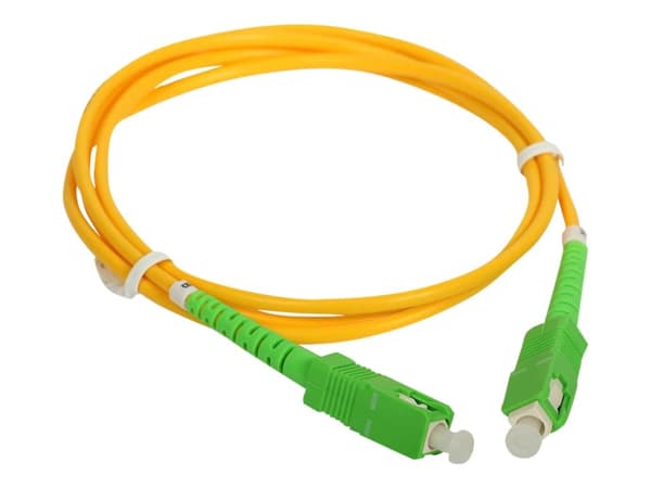 MicroConnect - Nettverkskabel - SC/APC-enkeltmodus (hann) til SC/APC-enkeltmodus (hann) - 1.5 m - 2 mm - fiberoptisk - simpleks - 9 / 125 micron - OS
