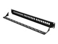 Miniatyrbilde 5 av 5: Extralink - Koblingspanel - rackmonterbar - UTP - RJ-45 X 24 - 19"