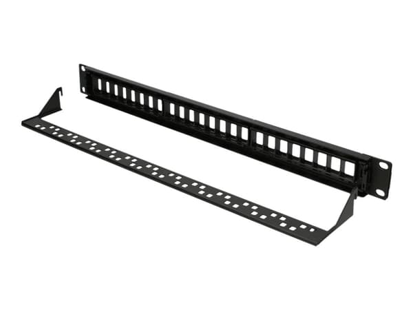 Extralink - Koblingspanel - rackmonterbar - UTP - RJ-45 X 24 - 19"