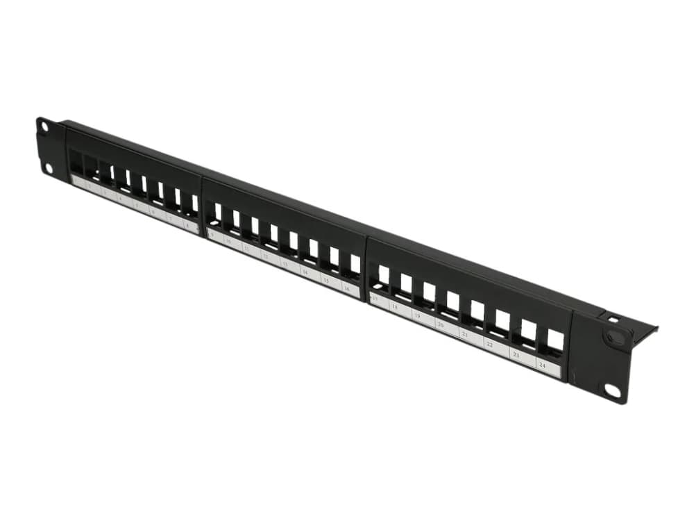 Extralink - Patch-panel - monterbar på stativ - UTP - RJ-45 X 24 - 19"