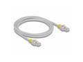 Miniatyrbild 3 av 3: Delock - Patch-kabel - RJ-45 (hane) till RJ-45 (hane) - 2 m - 6 mm - S/FTP - CAT 6a - halogenfri - grå