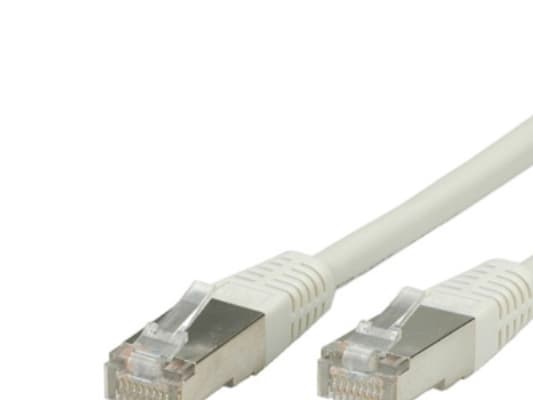 Value FTP Patch Cord Cat.5e, harmaa 0,5 m, Grå