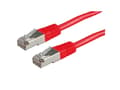 Miniatyrbilde 4 av 5: ROLINE 21.15.0331, 1 m, Cat5e, SF/UTP (S-FTP), RJ-45, RJ-45, Rød
