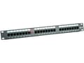 Pikkukuva 5 / 5: Value Cat.5e 19" Patch Panel, 24 Ports, UTP black, Musta