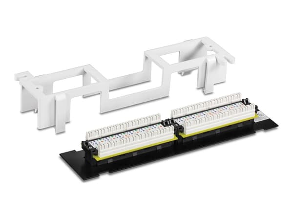 TRENDnet TC-P12C6V - Patch-panel - väggmontering - CAT 6 - UTP - RJ-45 X 12