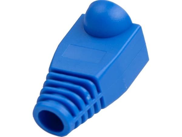Unitek RJ45 pluggdeksel, 6 mm, 100 stk BLÅT