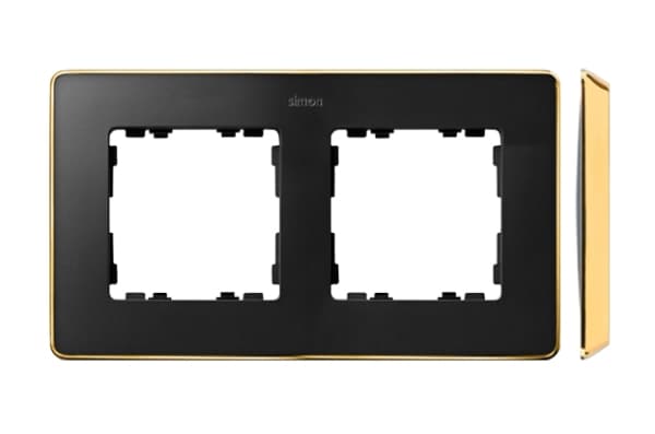 Simon 8201620-242, Guld, Plast, Simon 82, IP20, CE, 5 - 40 °C