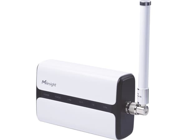 Milesight IoT LoRaWAN Gateway UG65 Cellular (internal Antennas) (UG65-L04EU-868M) Sort, Hvit