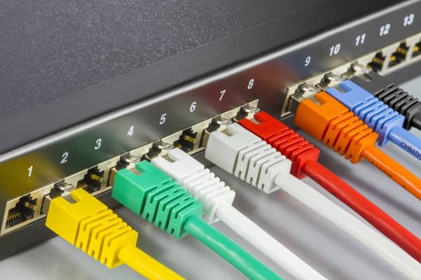 DELTACO F/UTP Cat6 patchkabel, LSZH, 5m, grå