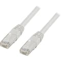 Miniatyrbillede 1 af 2: DELTACO U/UTP Cat6 patchkabel, LSZH, 15m, vit