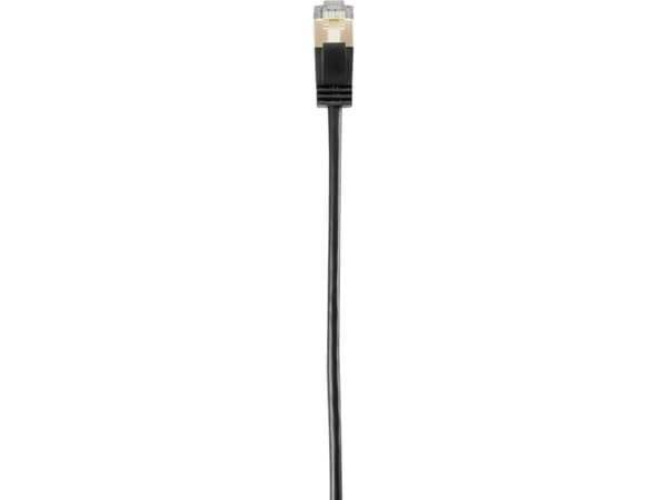 Renkforce RF-4538186, 0,5 m, Cat8.1, F/FTP (FFTP), RJ-45, RJ-45, Sort