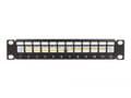 Pikkukuva 3 / 5: DeLOCK 66874, Musta, Metalli, 1U, 254 mm, 72 mm, 44 mm