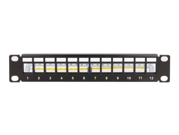 DeLOCK 66874, Musta, Metalli, 1U, 254 mm, 72 mm, 44 mm