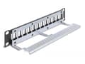 Pikkukuva 2 / 5: DeLOCK 66874, Musta, Metalli, 1U, 254 mm, 72 mm, 44 mm