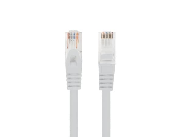 Lanberg PCU6-10CU - Patch-kabel - RJ-45 (hane) till RJ-45 (hane) - 2 m - 5.4 mm - UTP - CAT 6 - formpressad, hakfri, halogenfri - grå - för P/N: PPS6
