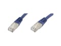 Miniatyrbilde 2 av 4: econ connect F6TP0,25BL, 0,25 m, Cat6, S/FTP (S-STP), RJ-45, RJ-45, Blå