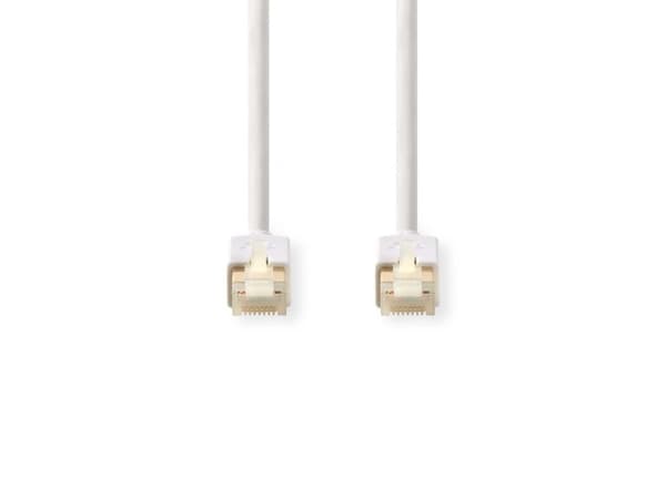 Nedis - Koblingskabel - RJ-45 (hann) til RJ-45 (hann) - 5 m - SFTP - CAT 6 - hvit