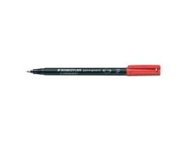 Permanent pen STAEDTLER® Lumocolor® 318 F, fine, rød