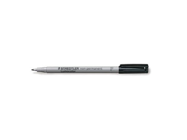Non-permanent marker Staedtler Lumocolor 316, fine, sort