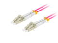Miniatyrbild 3 av 5: Lanberg - Patch-kabel - LC/UPC-multiläge (hane) till LC/UPC-multiläge (hane) - 1 m - 3 mm - fiberoptisk - duplex - 50/125 mikron - OM4 - halogenfri -